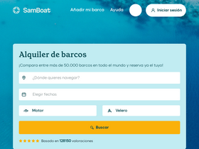 'samboat.es' screenshot