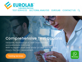 'eurolab.net' screenshot