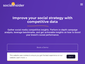 'socialinsider.io' screenshot