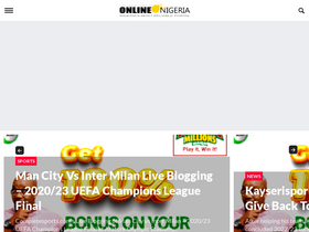 'onlinenigeria.com' screenshot