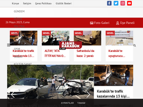 'ajanskarabuk.com' screenshot