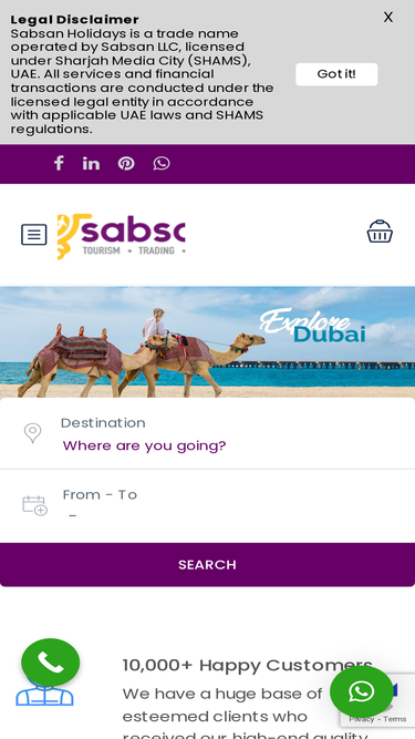 sabsanholidays.com