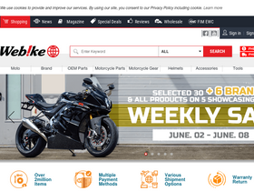 'webike.ph' screenshot