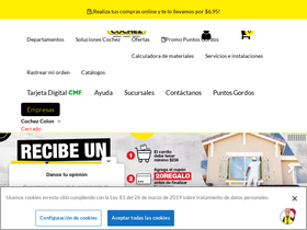 'cochezycia.com' screenshot