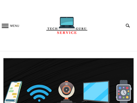 'techserviceguru.com' screenshot