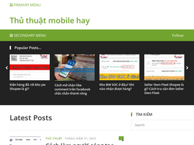 'thuthuatmobilehay.com' screenshot