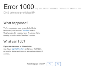 'dental-health.care' screenshot