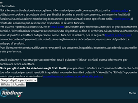 'topgearitalia.com' screenshot