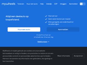 'mywheels.nl' screenshot