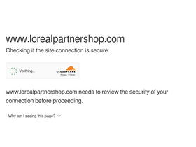 'lorealpartnershop.com' screenshot