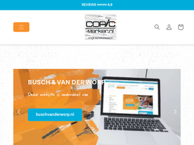 copic-marker.nl homepage screenshot