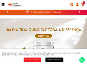 'truesource.com.br' screenshot