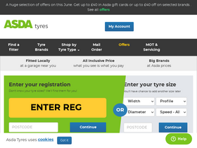 'asdatyres.co.uk' screenshot