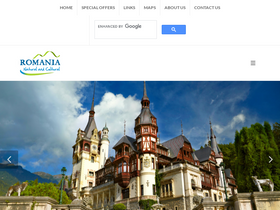 'romaniatourism.com' screenshot