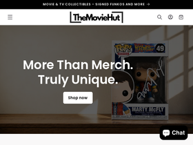 themoviehut.com homepage screenshot