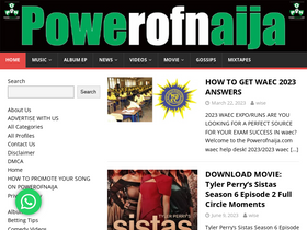 'powerofnaija.com' screenshot