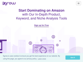 'egrow.io' screenshot