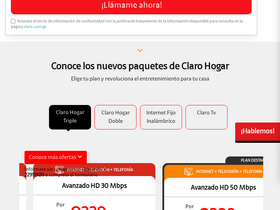 'contratarclaro.com.gt' screenshot