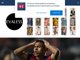 'vamosciclon.com' screenshot