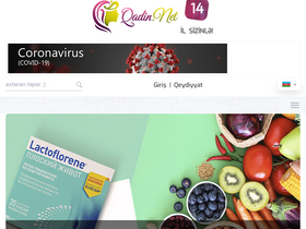 'qadin.net' screenshot