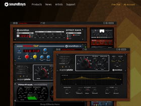 'soundtoys.com' screenshot
