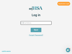 'myhsaaccess.com' screenshot