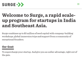 'surgeahead.com' screenshot