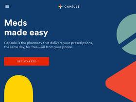 'capsule.com' screenshot