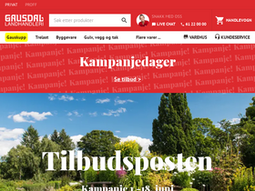 'gaus.no' screenshot