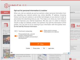 'quimica.es' screenshot