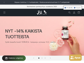 Bio365 homepage screenshot