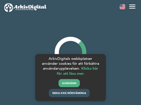 'arkivdigital.se' screenshot