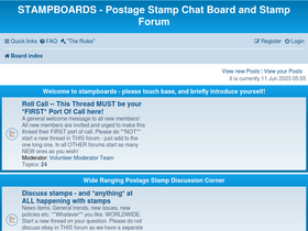 'stampboards.com' screenshot