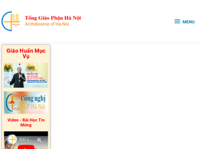 'tonggiaophanhanoi.org' screenshot
