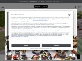 Black + Blum homepage screenshot