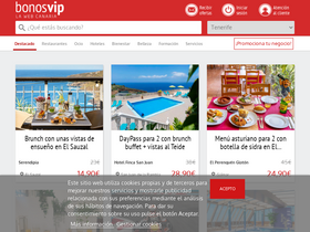 'bonosvip.com' screenshot