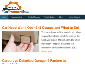 'cartreatments.com' screenshot