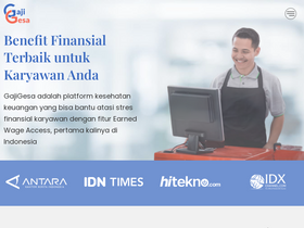 'gajigesa.com' screenshot