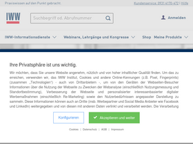 'iww.de' screenshot