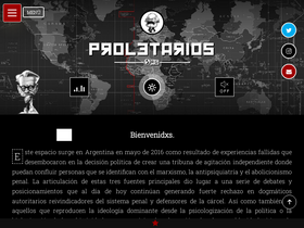 'proletarios.org' screenshot