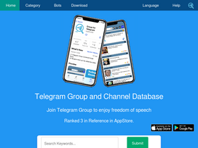 'telegram-group.org' screenshot