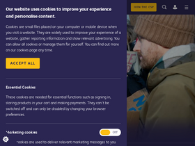 'csp.org.uk' screenshot