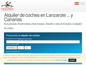 'cabreramedina.com' screenshot