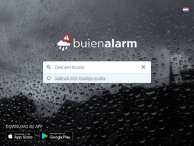 'buienalarm.nl' screenshot
