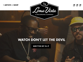 'lomavistarecordings.com' screenshot