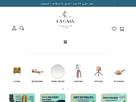 'lacasa-egy.com' screenshot