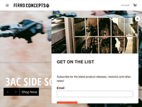 'ferroconcepts.com' screenshot