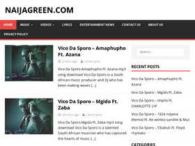 'naijagreen.com' screenshot