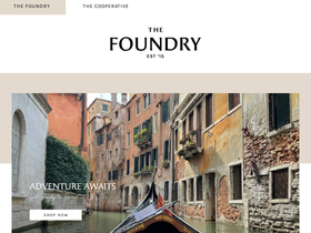 thefoundrycollective.com homepage screenshot