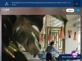 'hrak.se' screenshot